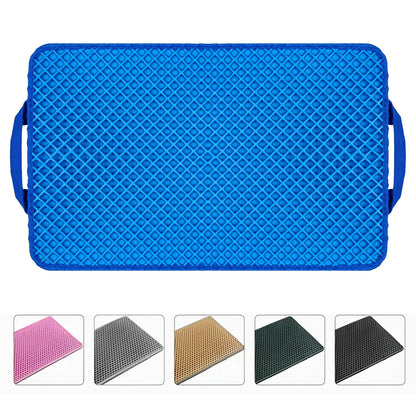 Double Layer anti Tracking Waterproof Cat Litter Trapping Mat Gray