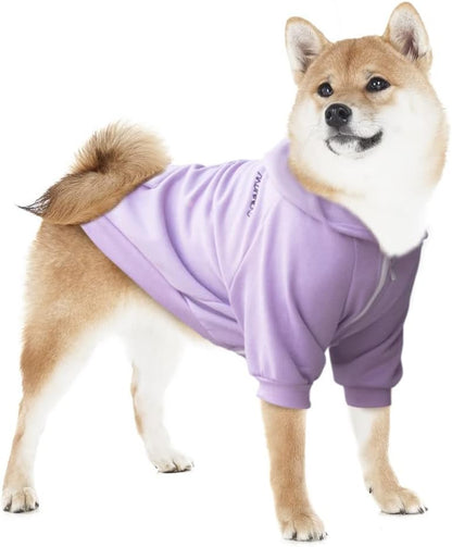 Extra Large Dog Clothes Hoodies Zip up Sweaters for Big Dogs Labrador German Shepherd Blue 3XL