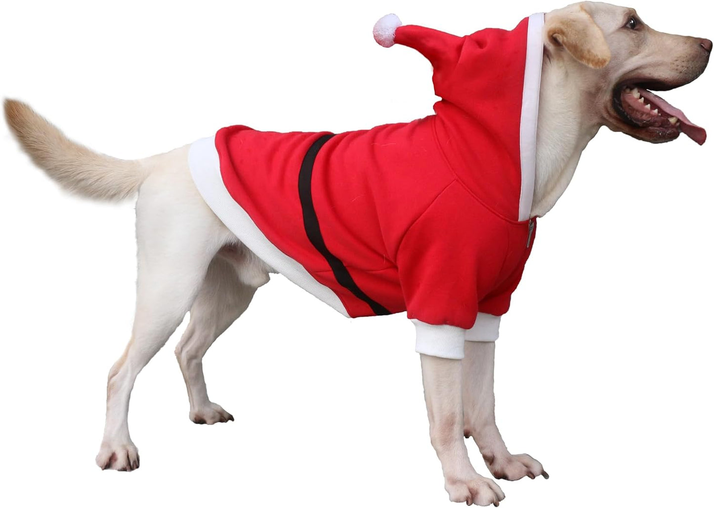 Extra Large Dog Clothes Hoodies Zip up Sweaters for Big Dogs Labrador German Shepherd Blue 3XL