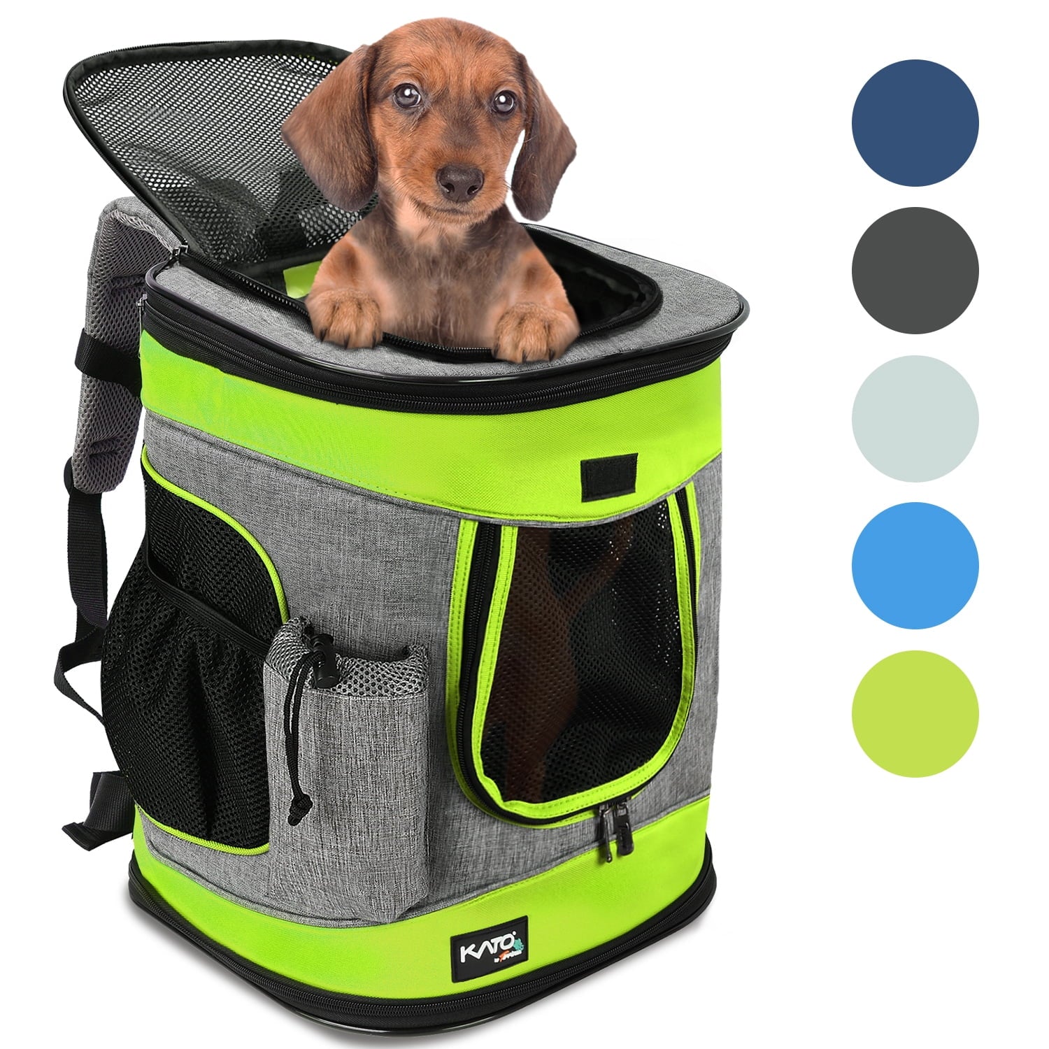 Medium Pet Travel Backpack Carrier for Dogs Cat Animal Puppy, Breathable Mesh Net Removable Sherpa Bed Outdoor Carrier F