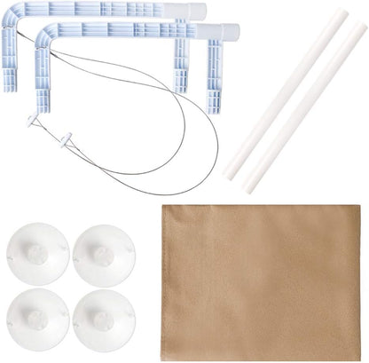 Cat Window Perch, Hammock Seat Bed - Space Saving Design, 360 Sunbath, Holds up to 50Lbs for Any Size