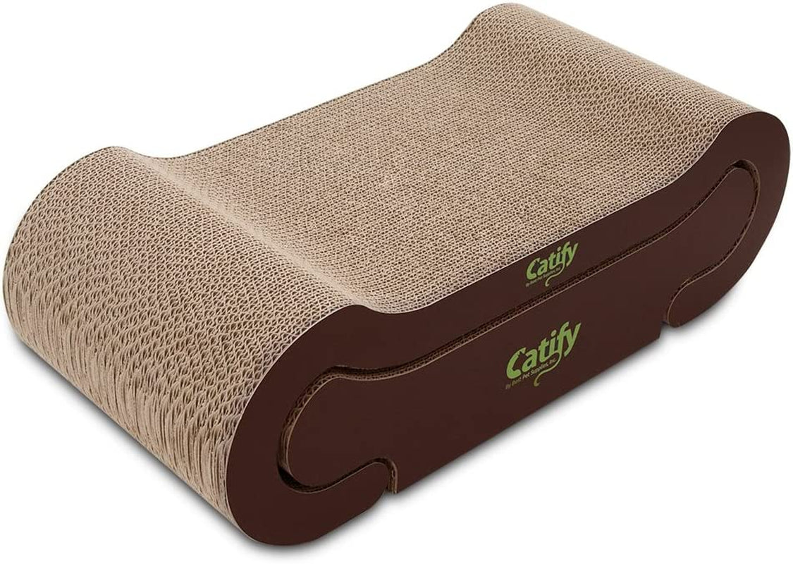 Cat Scratcher Replacement Pads - Cardboard Cat Scratcher Pad, Relieves Stress, Supports Pet Behaviors, 5 Count