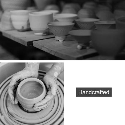 Ceramic Cat Bowls, Howise Cat Food Dish Gray, 5.3 in Shallow Pet Bowl 3 Pack Bowl Set for Kitten Cat Food Bowl and Water Bowl Small Dog Dish