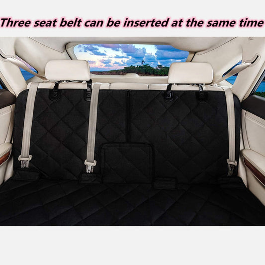 Bench Dog Car Seat Cover for Back Seat Waterproof Seat Covers Durable Scratch Proof Nonslip, Protector for Pet Fur & Mud Washable Backseat Cover for Cars Armrest Compatible