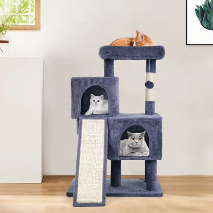 36 Inches Cat Tree for Indoor,Dark Gray.