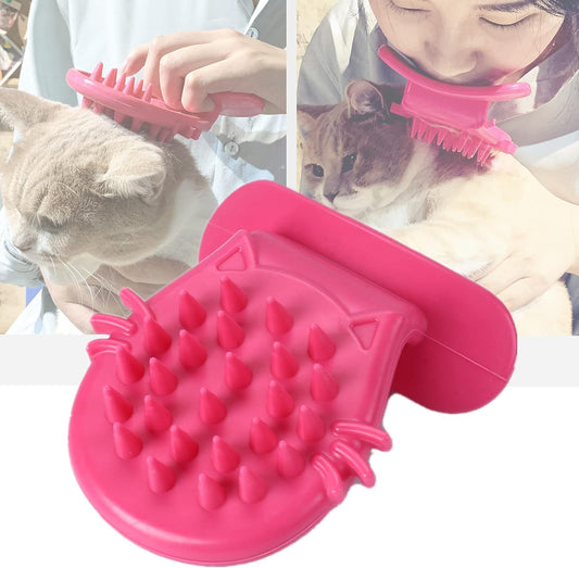 Cat Brush Shedding Grooming, Soft Massage Cat Tongue Brush, Licking Your Cat like a Mama Cat to Comfort, Surprise Pet Gifts