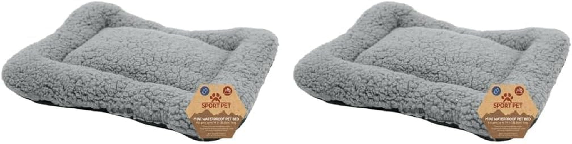 Sport Pet Designs Foldable Travel Cat Carrier - Front Door Plastic Collapsible Carrier Collection, Waterproof Bed