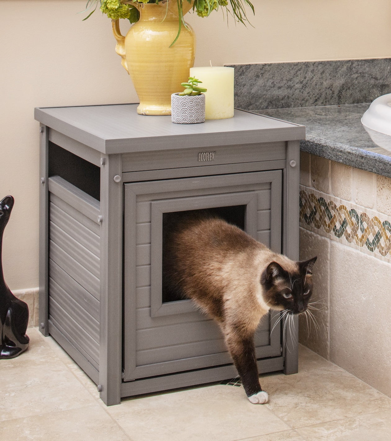 ® ECOFLEX® Litter Loo® Litter Box Enclosure End Table