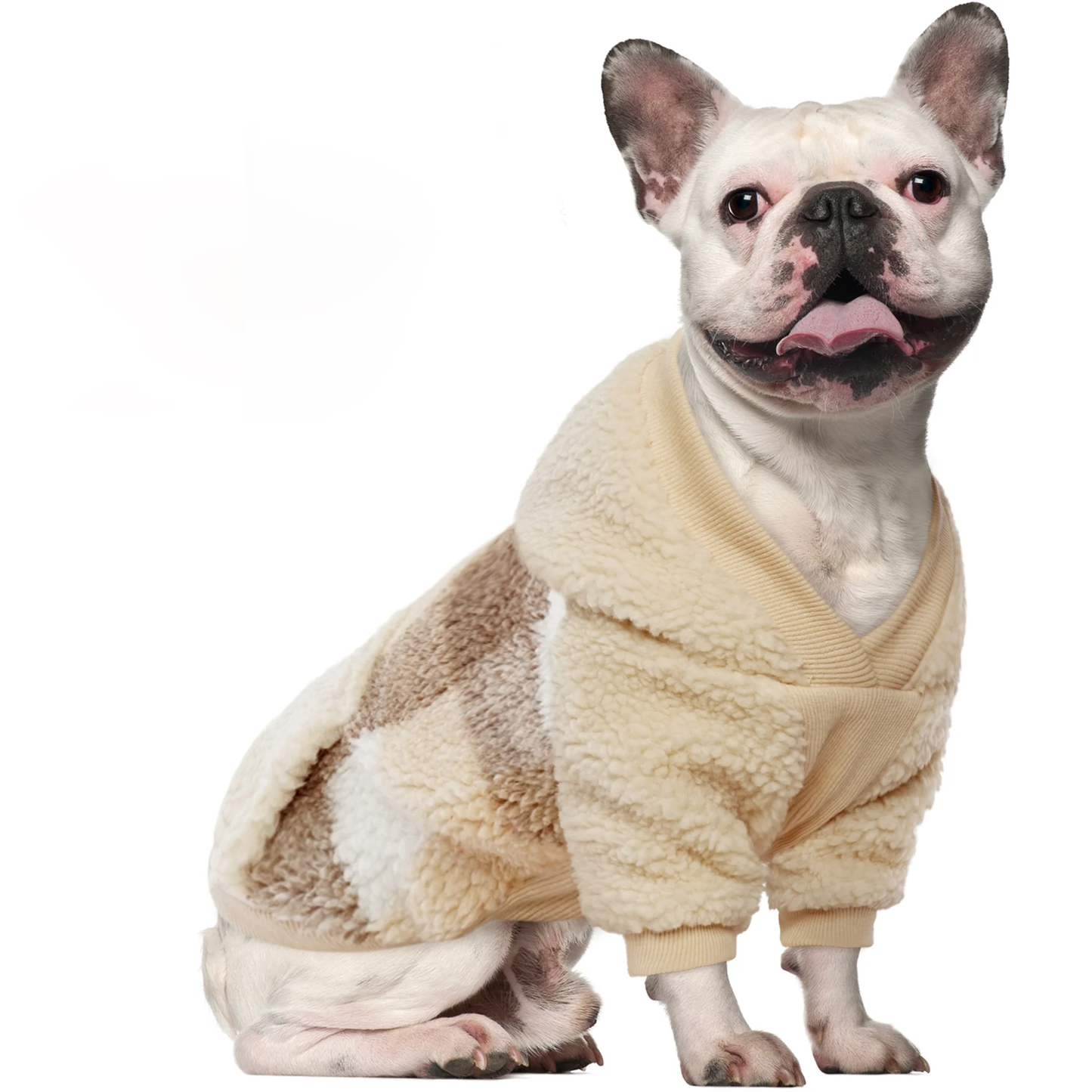 Warm Dog Coat Fleece Lining Dog Hoodie Cold Weather Dog Jacket Winter Pet Clothes for Small and Medium Dogs